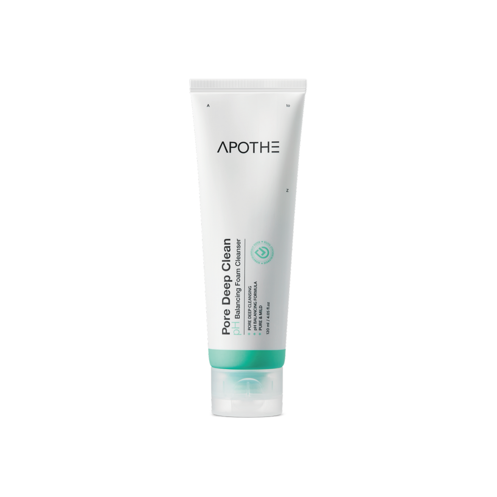 Apothe - Pore Deep Clean pH Balancing Foam - Pianka do Mycia Twarzy – 120 ml