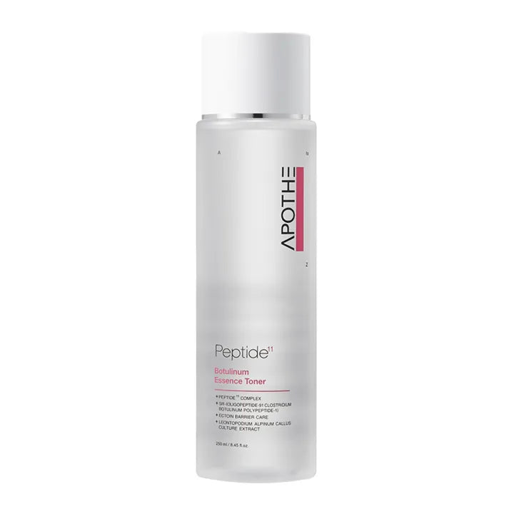 Apothe - Peptide 11 Botulinum Essence Toner - Nawilżający Tonik do Twarzy z Peptydami – 250ml