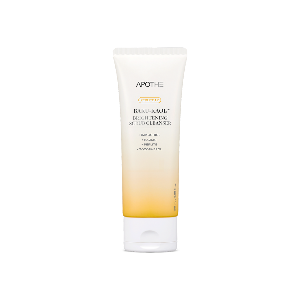 Apothe - Baku-Kaol Brightening Scrub Cleanser - Żel Peelingujący - 100 ml