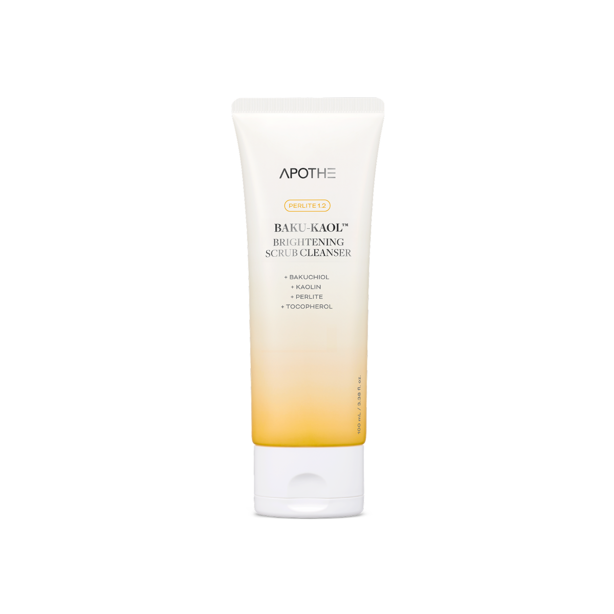 Apothe - Baku-Kaol Brightening Scrub Cleanser - Żel Peelingujący - 100 ml