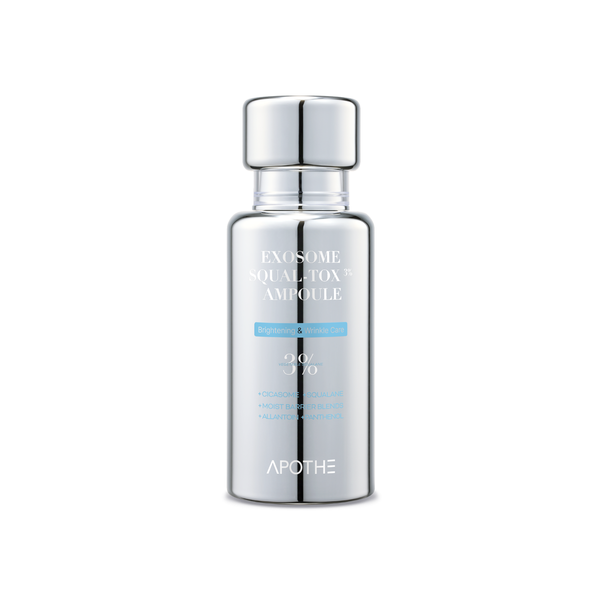 Apothe - Exosome Squal-Tox 3% Ampoule - Intensywnie Nawilżające Serum do Twarzy z Egzosomami - 30ml