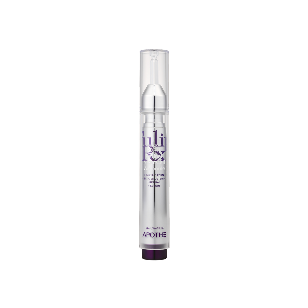 Apothe - TulipRx Retinal Night Cell Ampoule - Odżywcza Ampułka z PDRN i Retinalem - 14ml