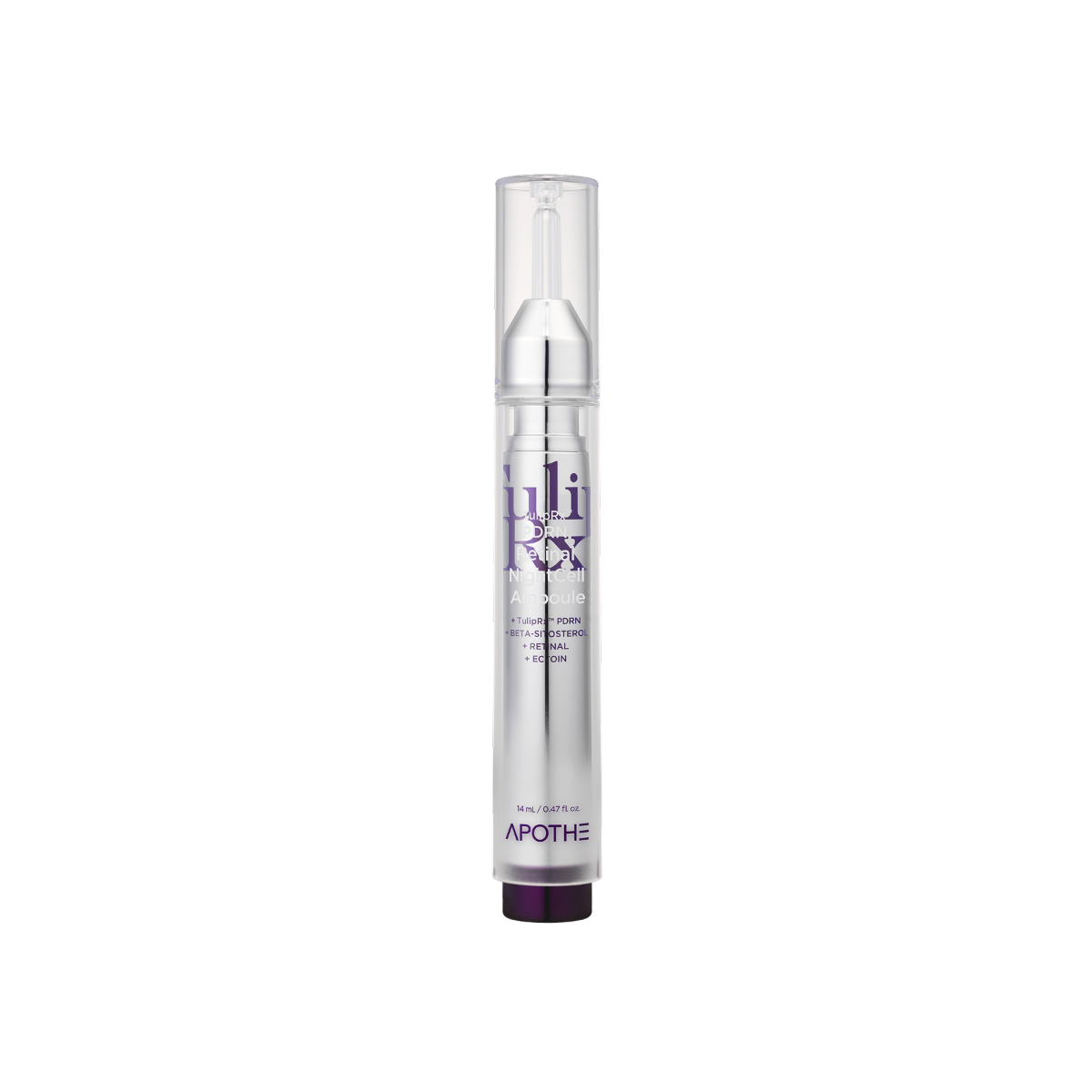 Apothe - TulipRx Retinal Night Cell Ampoule - Odżywcza Ampułka z PDRN i Retinalem - 14ml