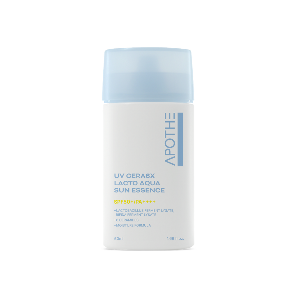 Apothe - UV Cera 6X Lacto Aqua Sun Essence - Nawilżająca Esencja do Twarzy z Filtrem - 50ml