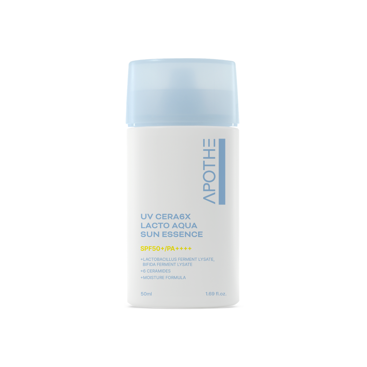Apothe - UV Cera 6X Lacto Aqua Sun Essence - Nawilżająca Esencja do Twarzy z Filtrem - 50ml
