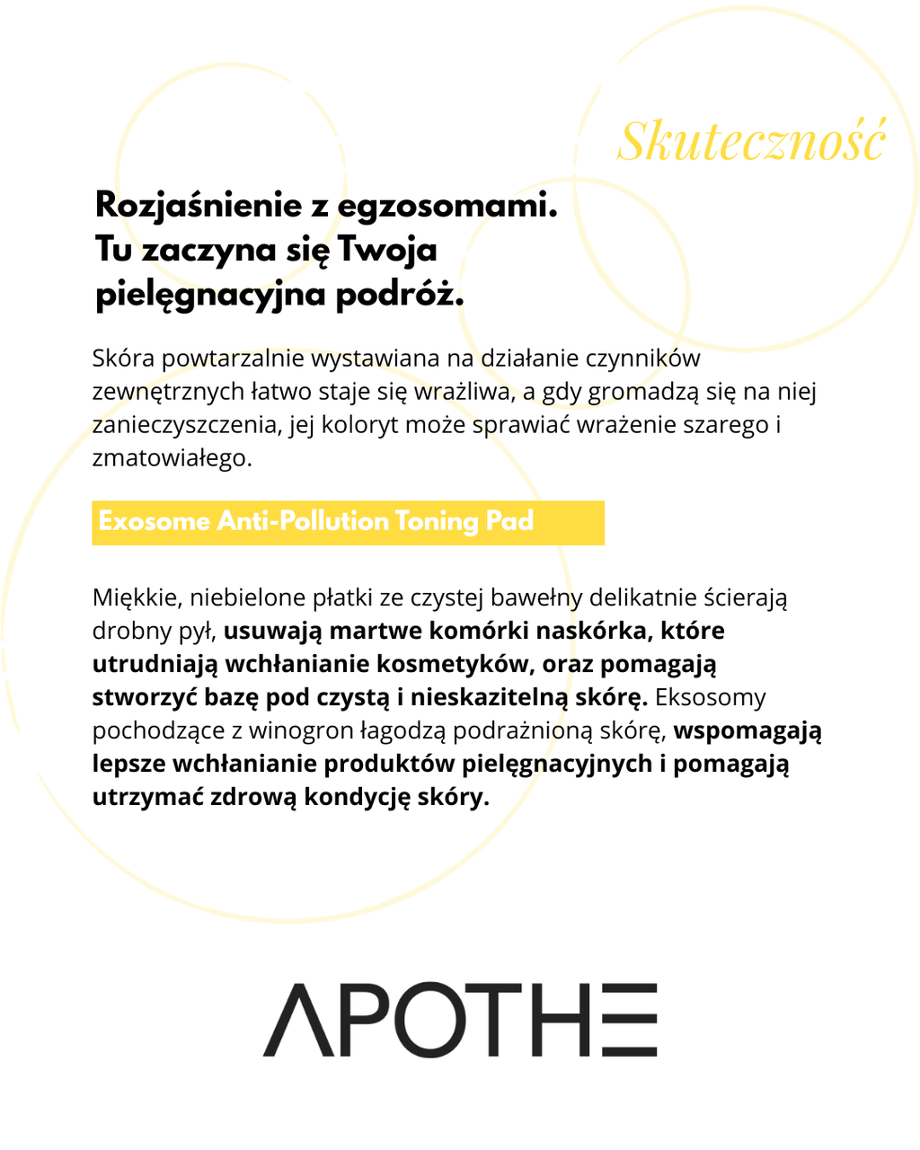 Apothe - Exosome Anti-Pollution Toning Pad - Płatki Tonizujące – 170 ml